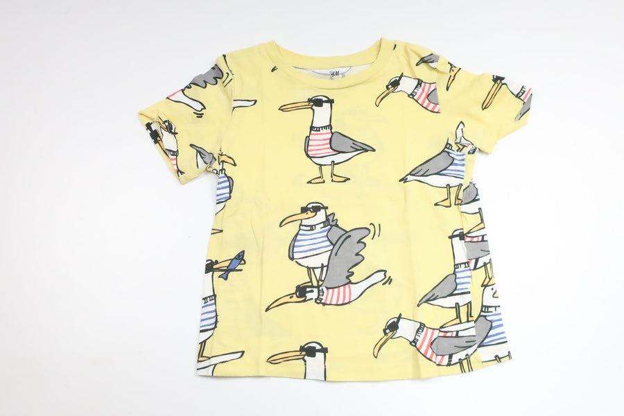 T-shirt från H&M - Storlek 98/104 - Gul
