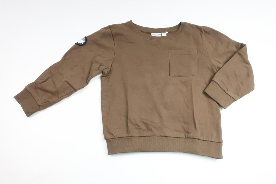 Sweatshirt från Name It - Storlek 98 - Brun