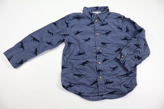 Skjorta från H&M - Storlek 104 - Blå