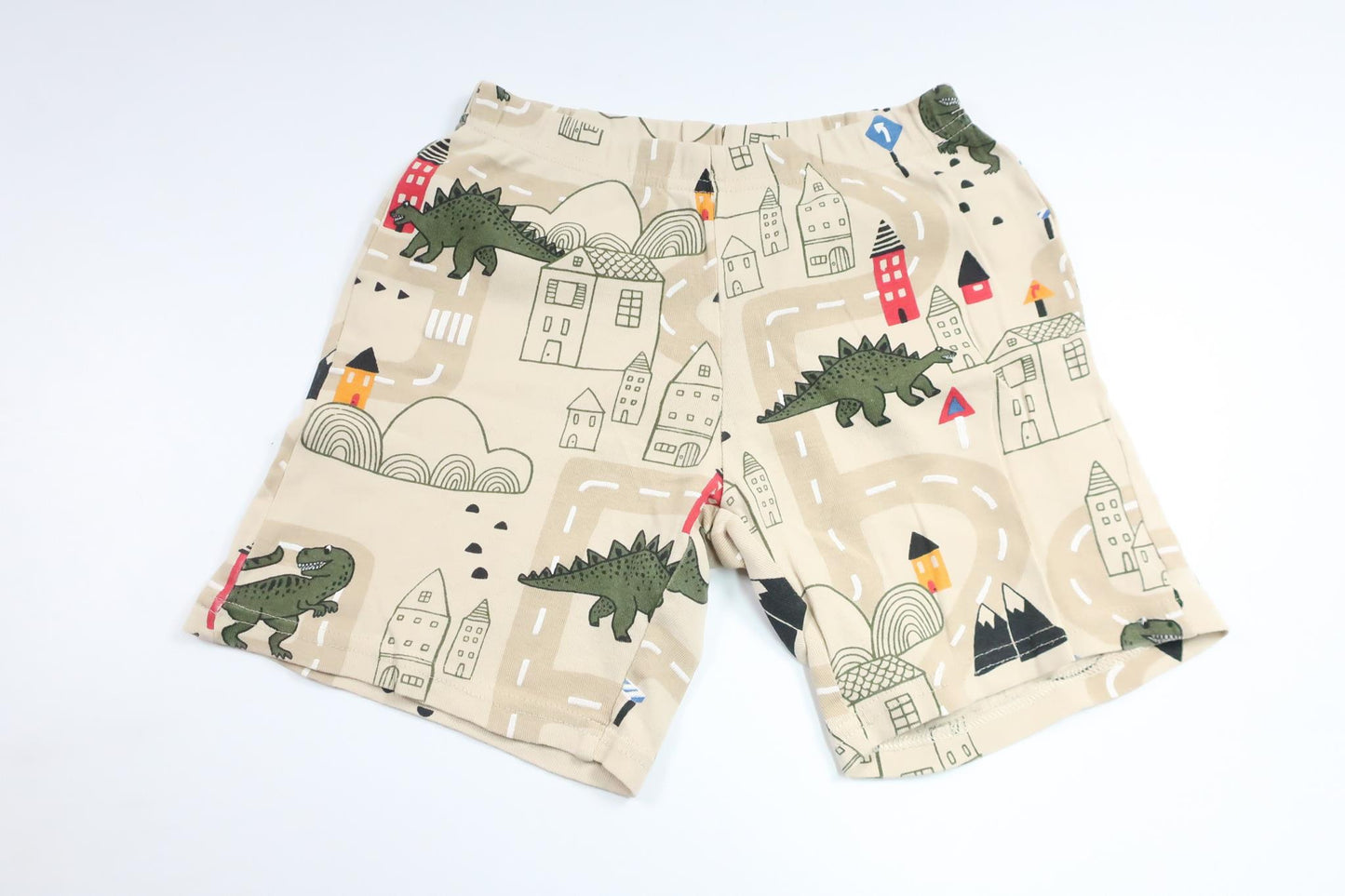 Tvådelad pyjamas från Lindex - Storlek 98/104 - Beige