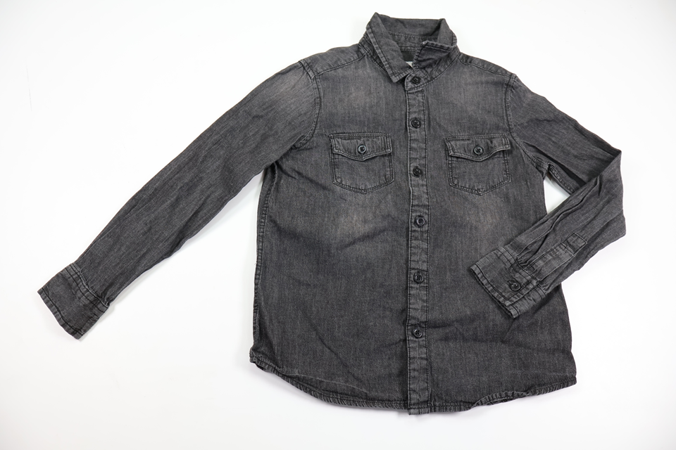 Skjorta från Denim Day - Storlek 122/128 - Grå