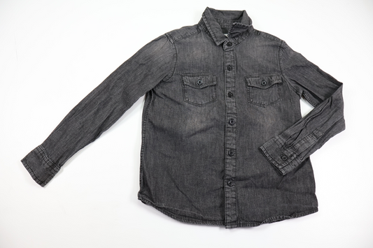 Skjorta från Denim Day - Storlek 122/128 - Grå