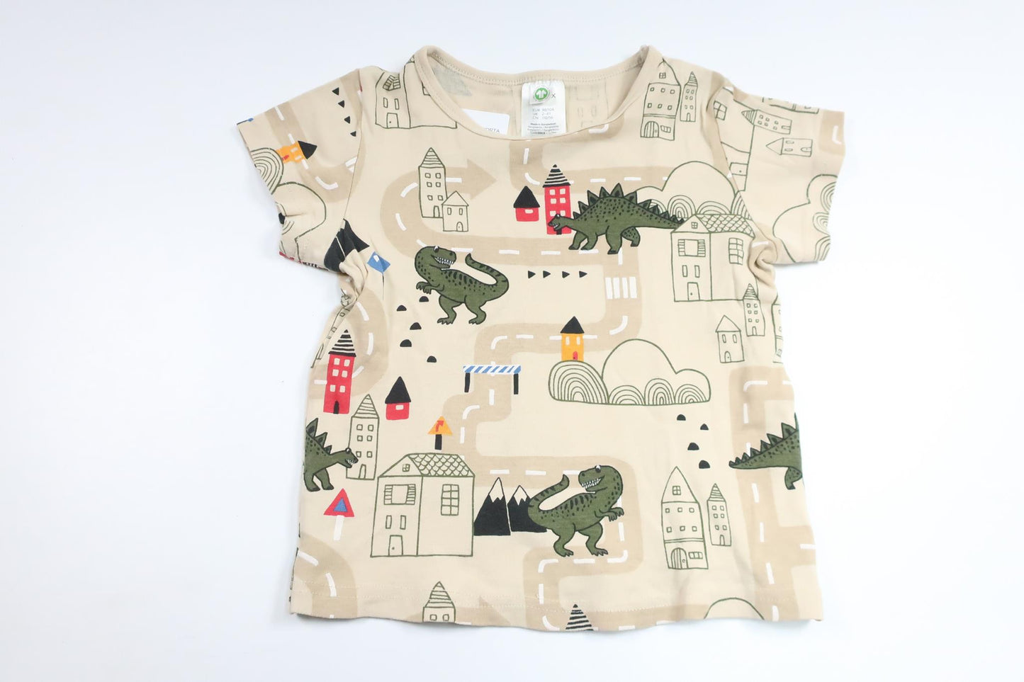 Tvådelad pyjamas från Lindex - Storlek 98/104 - Beige