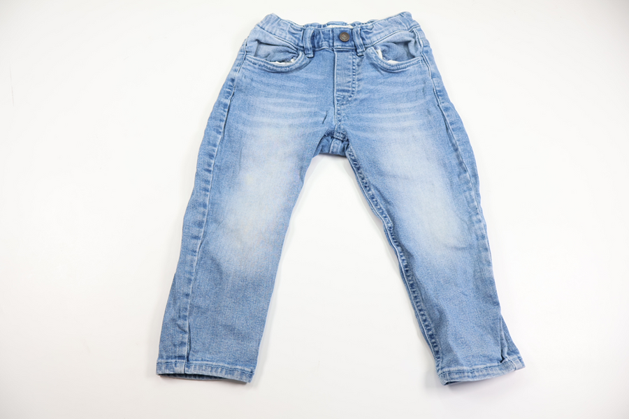 Jeansbyxor från Lindex - Storlek 98 - Denim