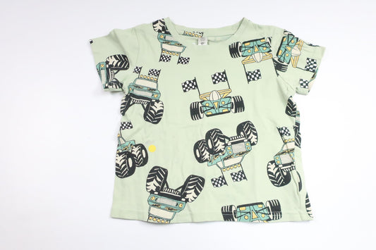 Tvådelad pyjamas från Lindex - Storlek 98/104 - Grön