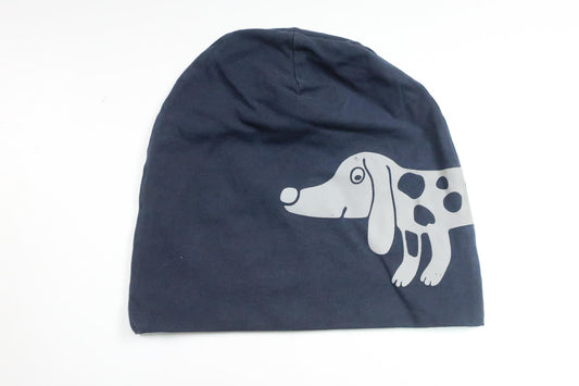 Mössa med reflex från Lindex - Storlek 52/54 - Marinblå