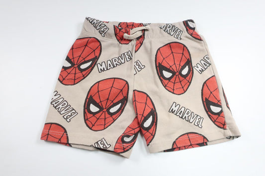 Shorts med Spindelmannen från H&M - Storlek 104 - Beige