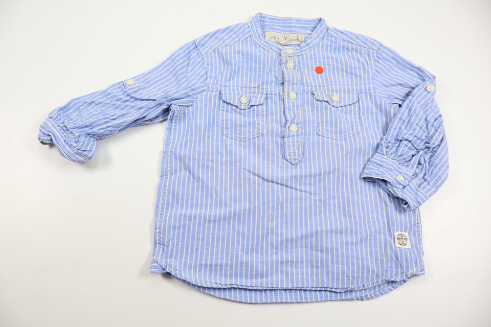 Randig skjorta från H&M - Storlek 98 - Blå
