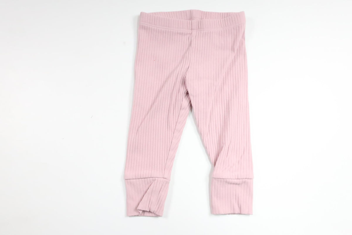 Ribbade byxor från ICA I Love Eco - Storlek 68 - Rosa