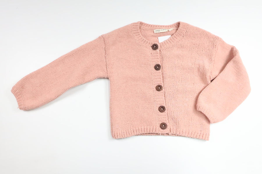 Stickad kofta från Amy & Lucy - Storlek 92 - Rosa