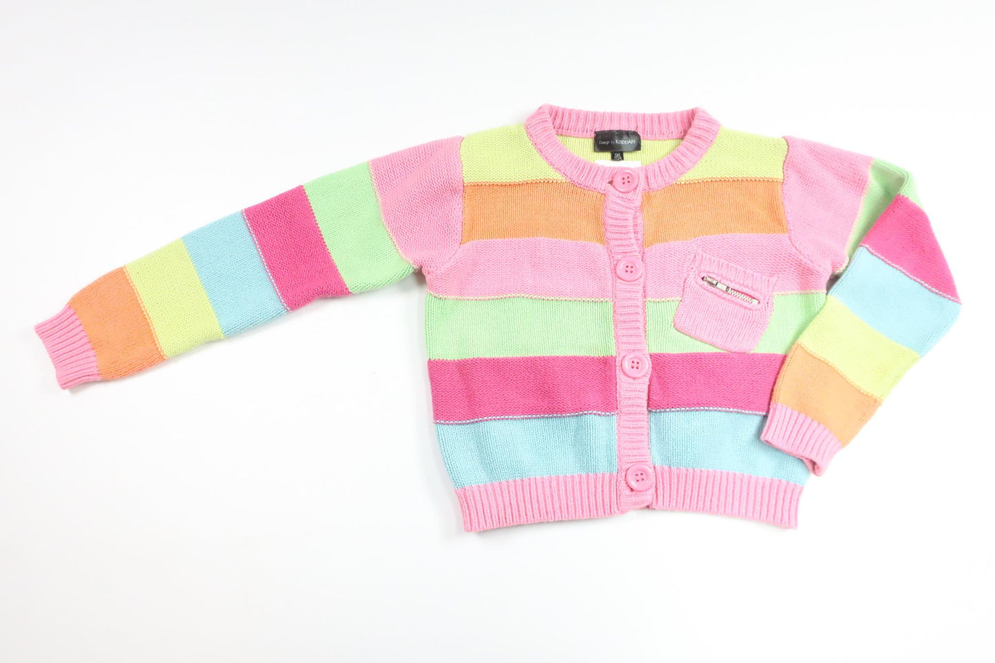 Stickad kofta från Kappahl - Storlek 98/104 - Multi