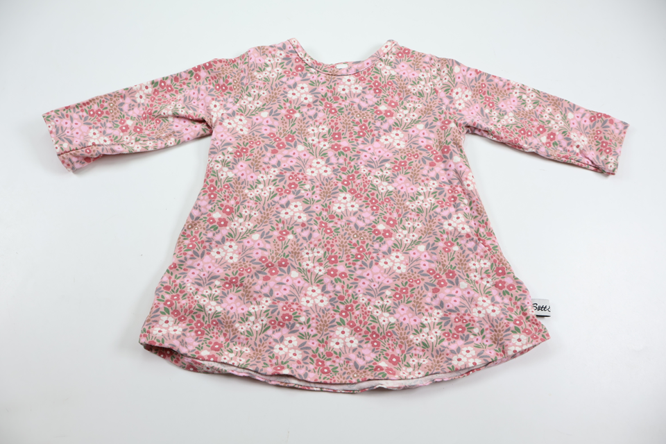 Blommig klänning från Hemsytt - Storlek 62 - Rosa