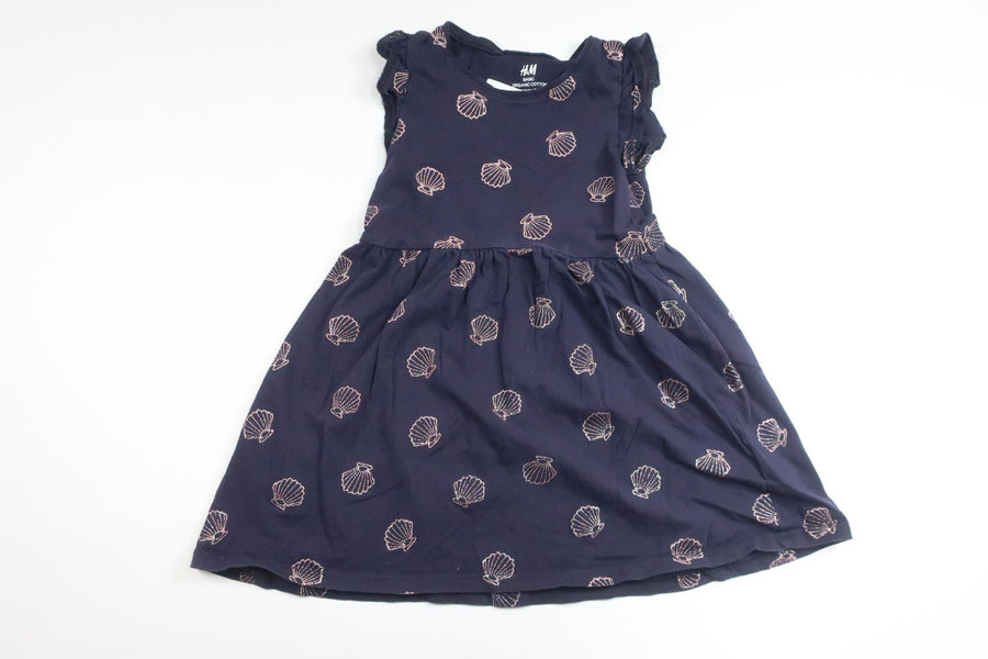 Klänning från H&M - Storlek 98/104 - Marinblå