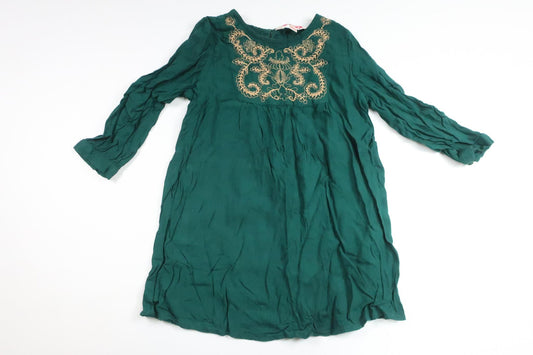 Klänning från Indiska - Storlek 98/104 - Grön