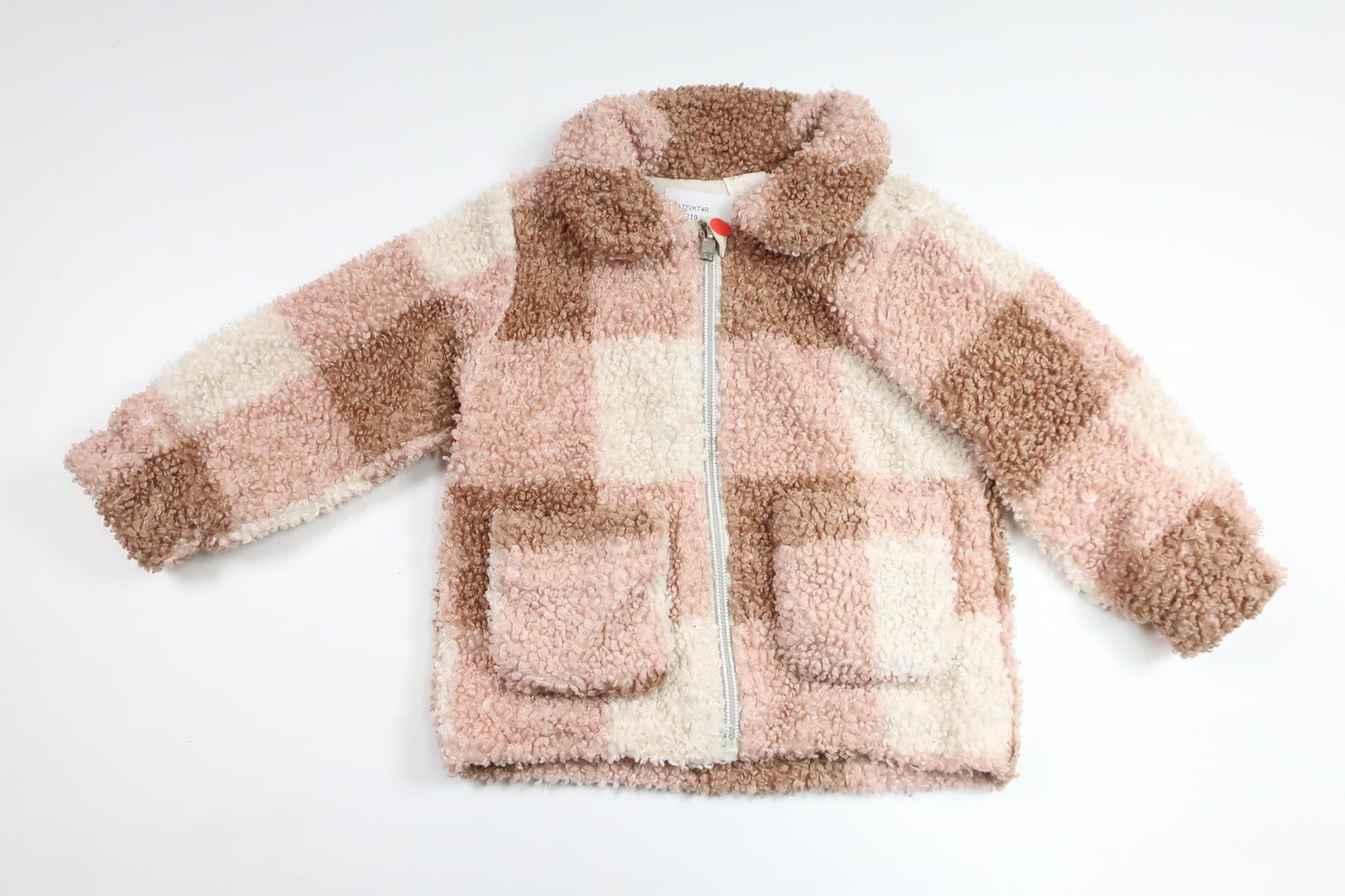 Teddyjacka från H&M - Storlek 80 - Beige