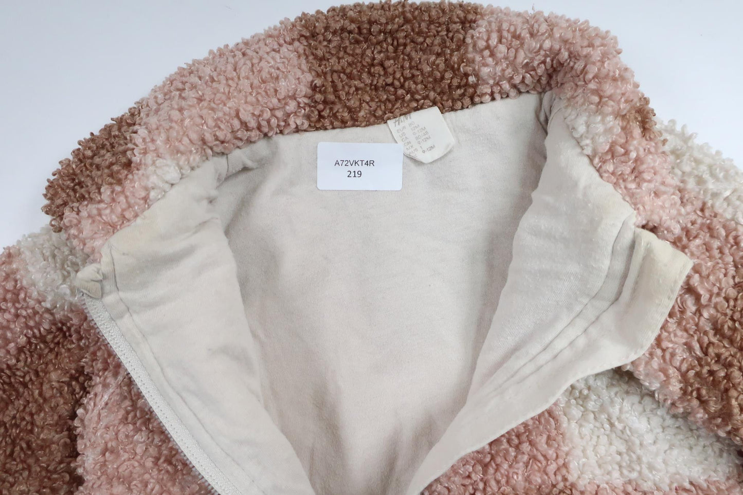 Teddyjacka från H&M - Storlek 80 - Beige