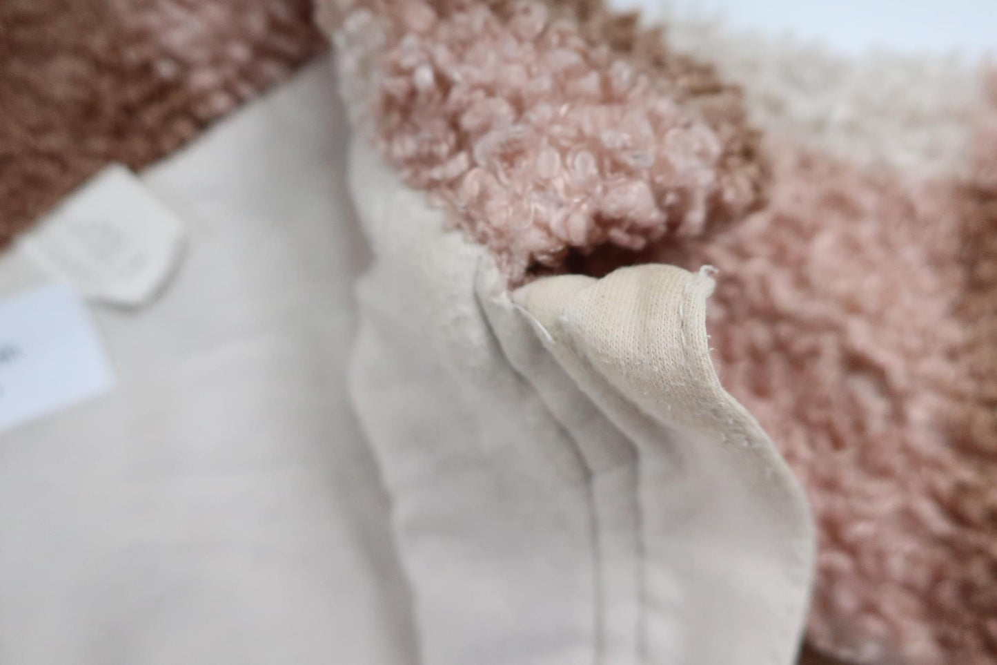 Teddyjacka från H&M - Storlek 80 - Beige