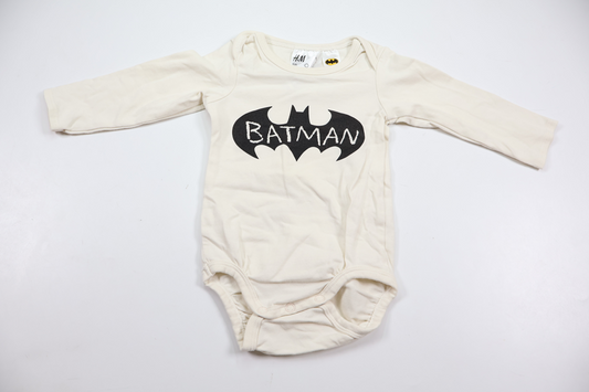 Body med Batman från H&M - Storlek 62 - Vit