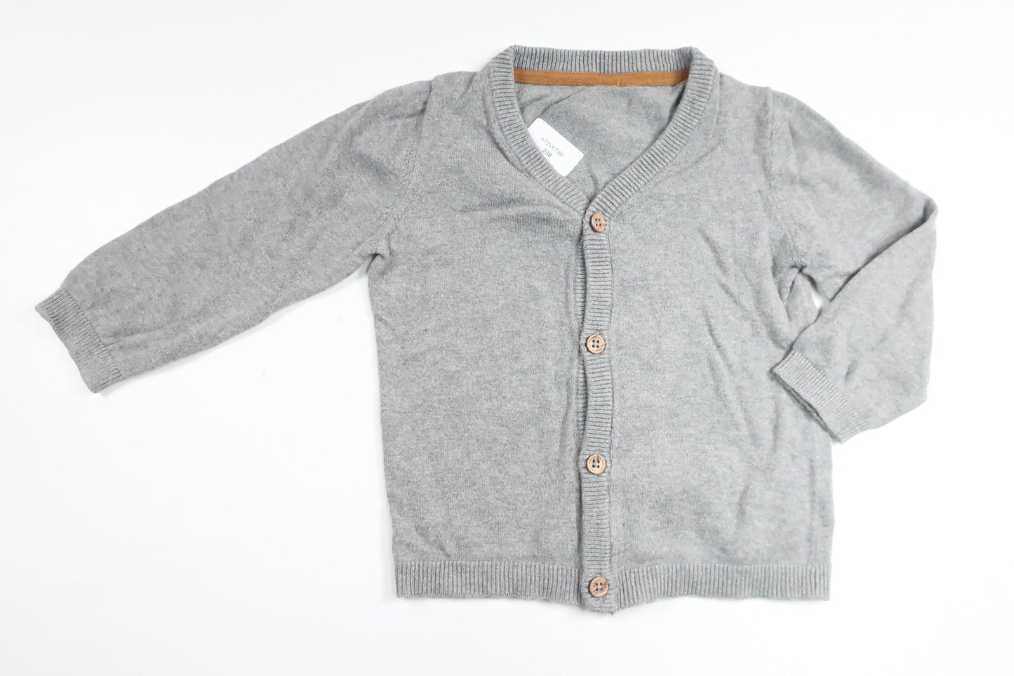 Stickad kofta från H&M - Storlek 86 - Grå