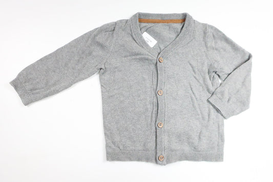 Stickad kofta från H&M - Storlek 86 - Grå