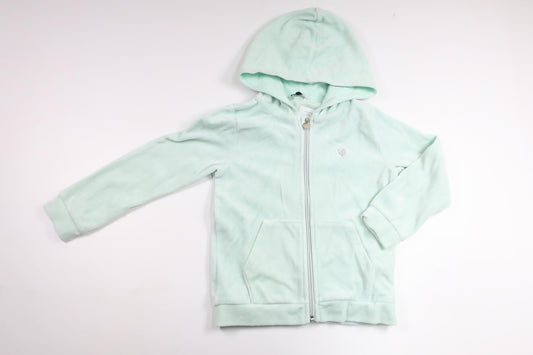 Munkjacka i fleece från Cubus - Storlek 110/116 - Grön