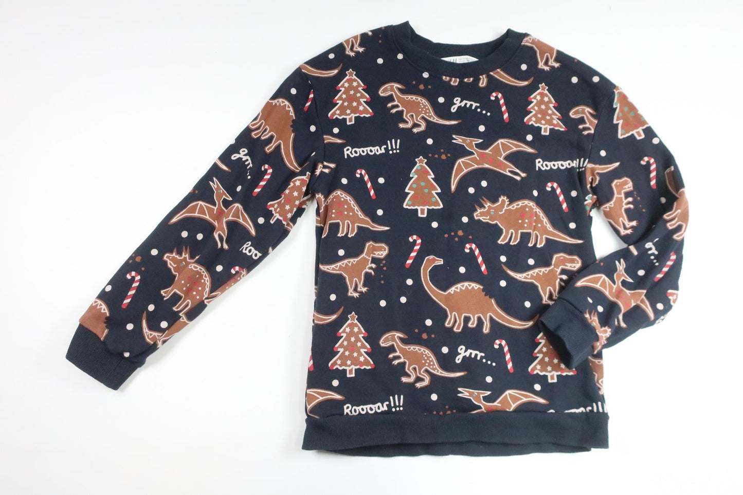 Sweatshirt från H&M - Storlek 122/128 - Marinblå