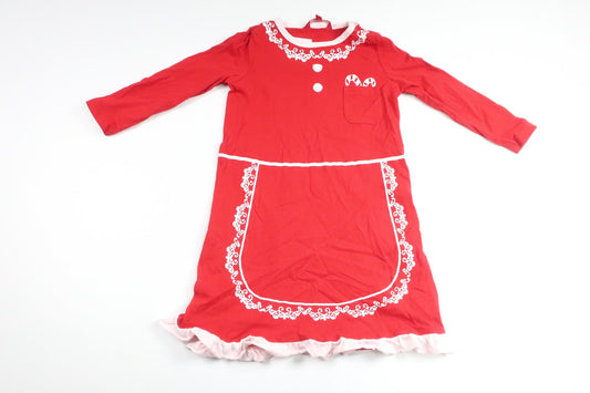 Tomteklänning från Skill - Storlek 86/92 - Röd