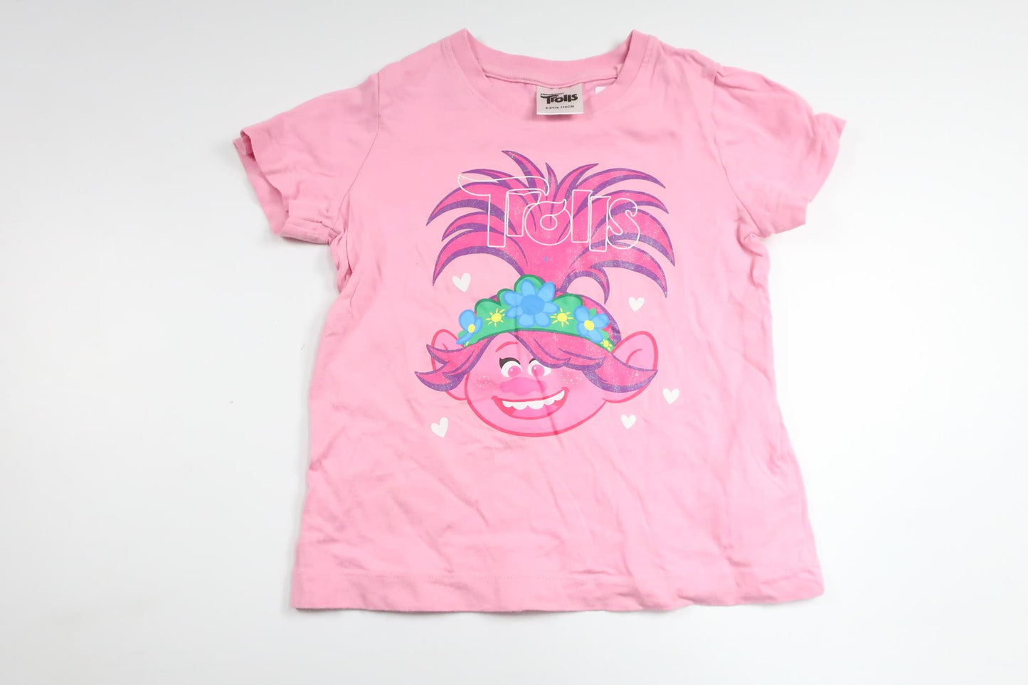T-shirt från Trolls - Storlek 110 - Rosa