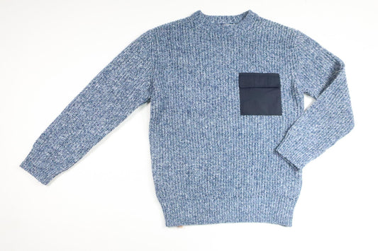 Stickad tröja från Mango Kids - Storlek 128 - Blå