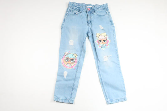 Jeansbyxor från LOL Surprise - Storlek 116 - Denim