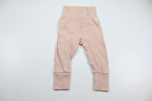 Ribbade byxor från H&M - Storlek 74 - Rosa