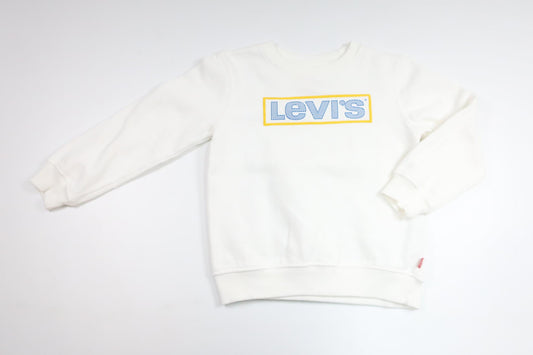 Sweatshirt från Levi's - Storlek 116 - Vit