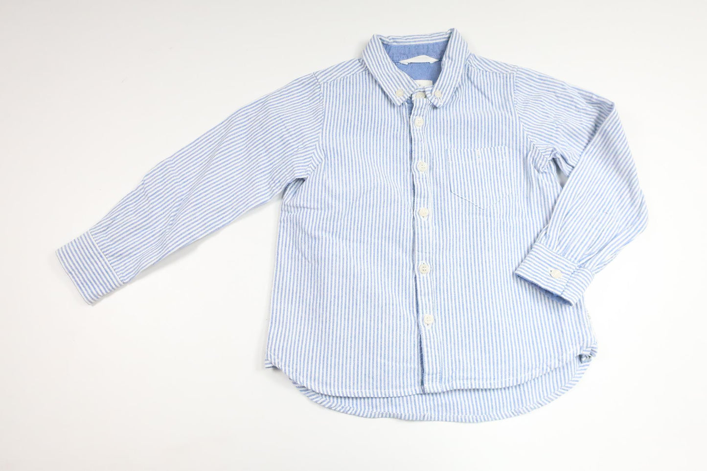 Randig skjorta från Ebbe - Storlek 110 - Blå