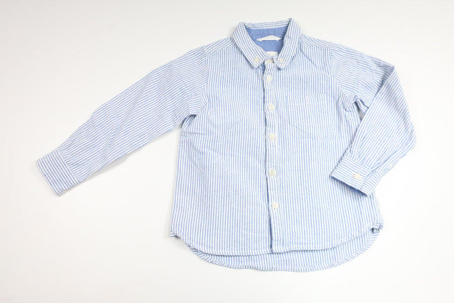 Randig skjorta från Ebbe - Storlek 110 - Blå