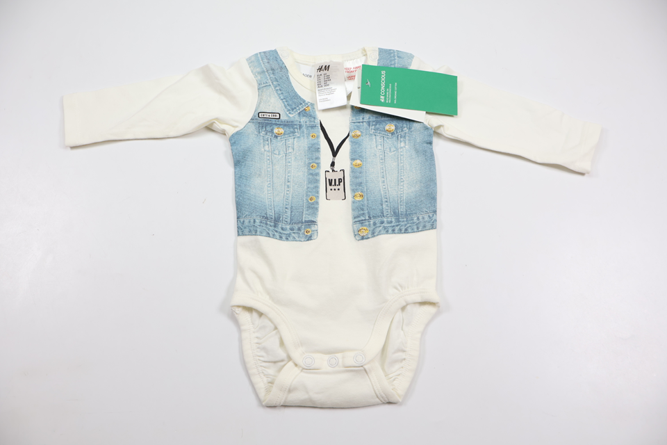 Body från H&M - Storlek 62 - Vit