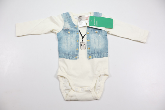 Body från H&M - Storlek 62 - Vit