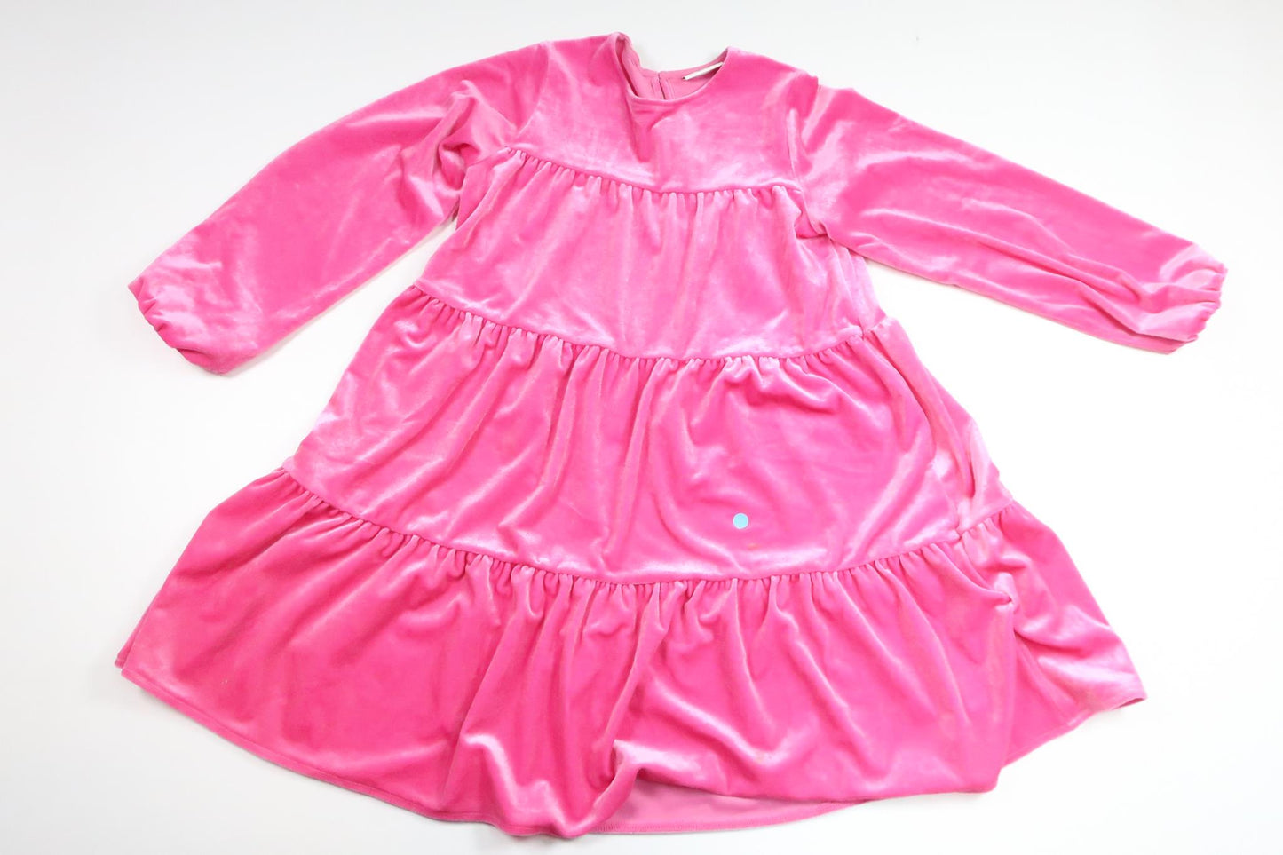 Klänning i velour från Kappahl - Storlek 122/128 - Rosa