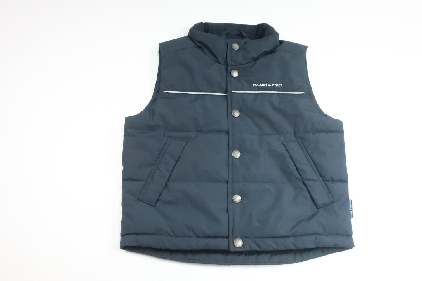 Vadderad väst från Polarn o. Pyret - Storlek 98 - Marinblå
