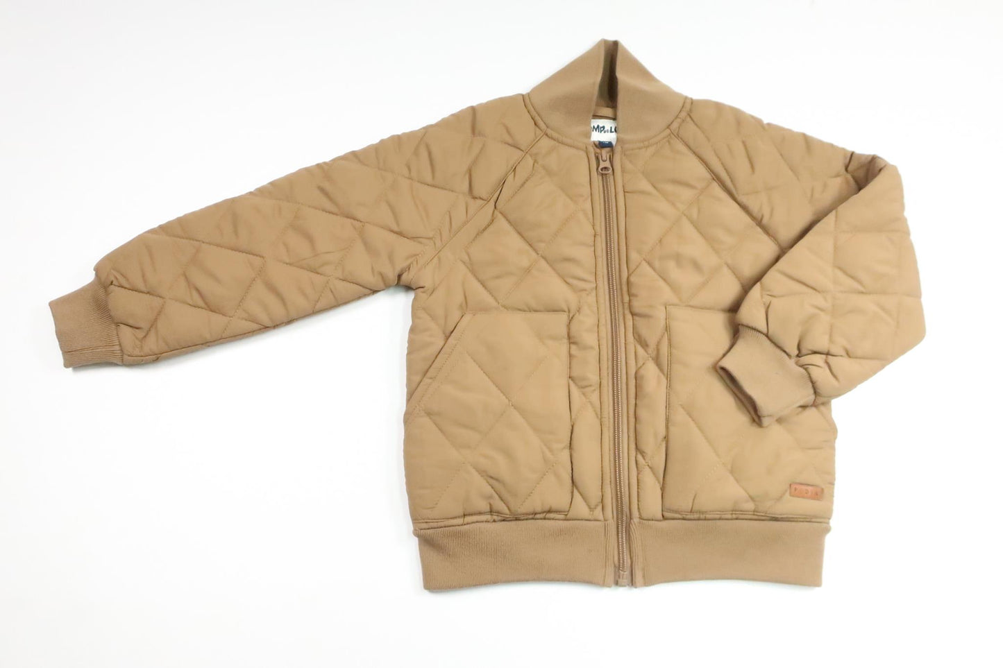 Quiltad jacka från PompdeLux - Storlek 110 - Beige