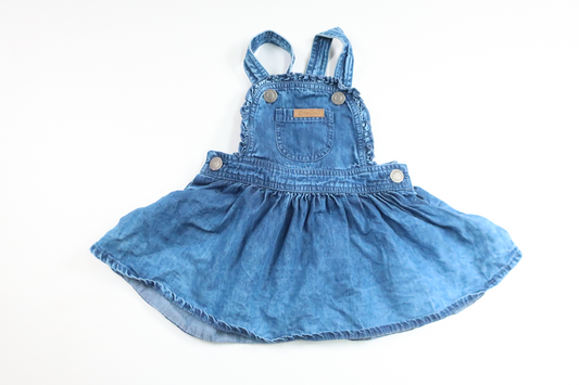 Hängselklänning från Cubus - Storlek 62 - Denim