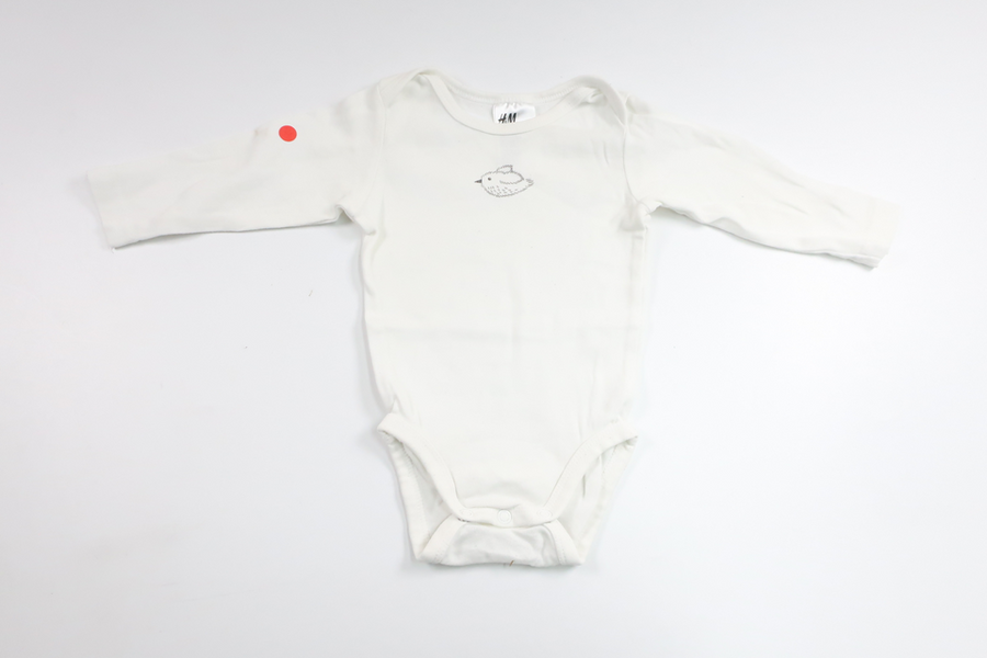 Body från H&M - Storlek 62 - Vit