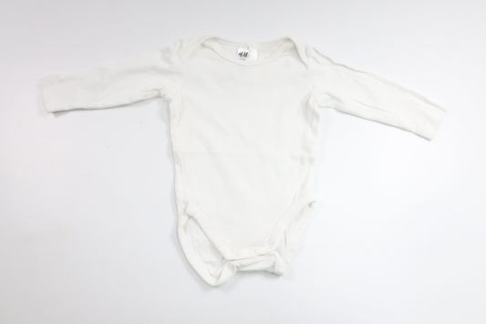Body från H&M - Storlek 62 - Vit