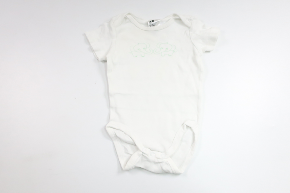 Body från H&M - Storlek 68 - Vit