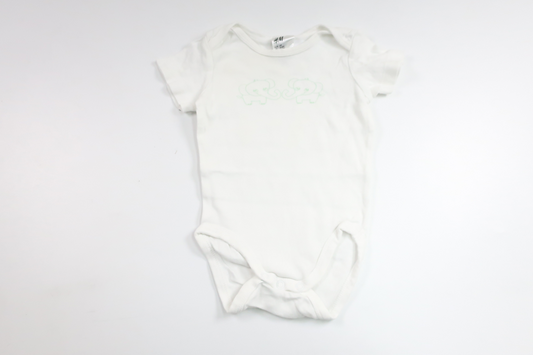Body från H&M - Storlek 68 - Vit