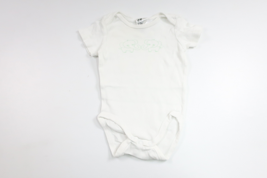 Body från H&M - Storlek 68 - Vit
