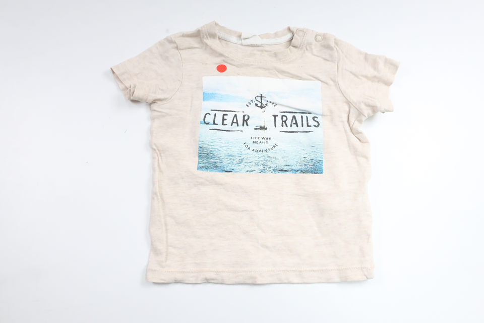 T-shirt från H&M - Storlek 68 - Beige