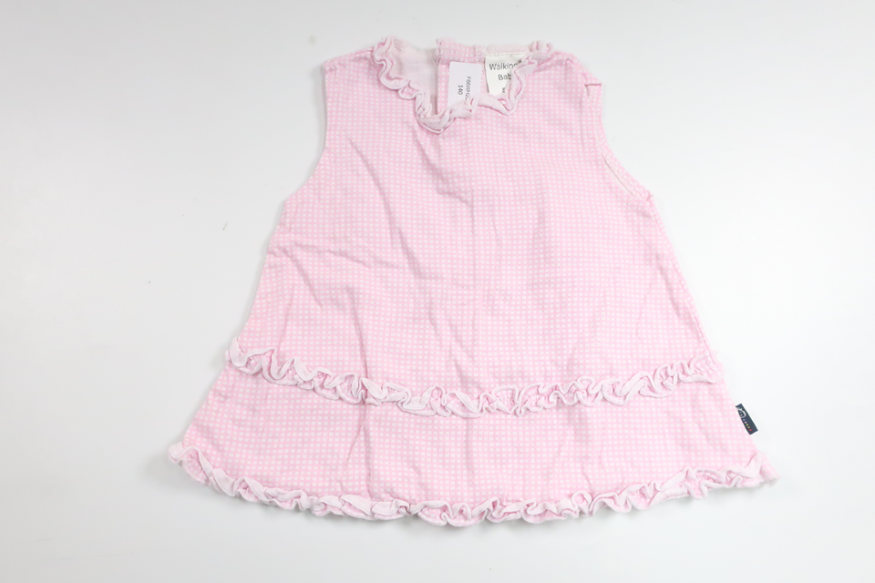 Rutig tunika från Walking - Storlek 56 - Rosa