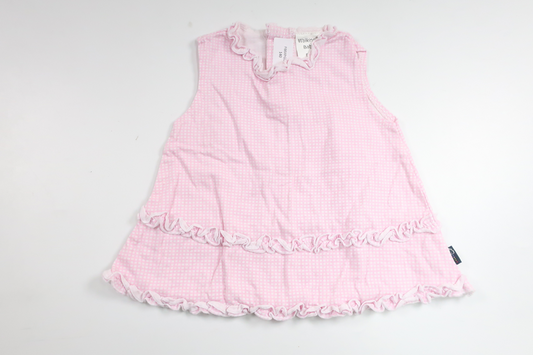 Rutig tunika från Walking - Storlek 56 - Rosa