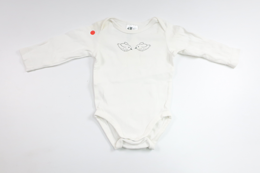 Body från H&M - Storlek 62 - Vit