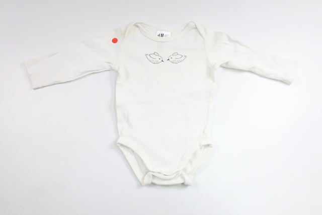 Body från H&M - Storlek 62 - Vit